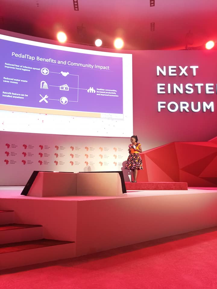 Pedaltap at the Next Einstein Forum NEF 2018